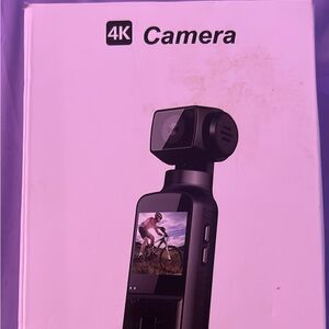 4K Motion Camera Dash/Action Camera - White